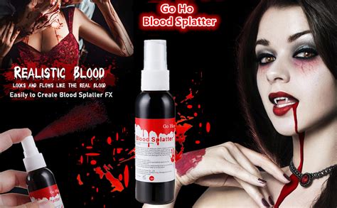 fake blood safe for clothes